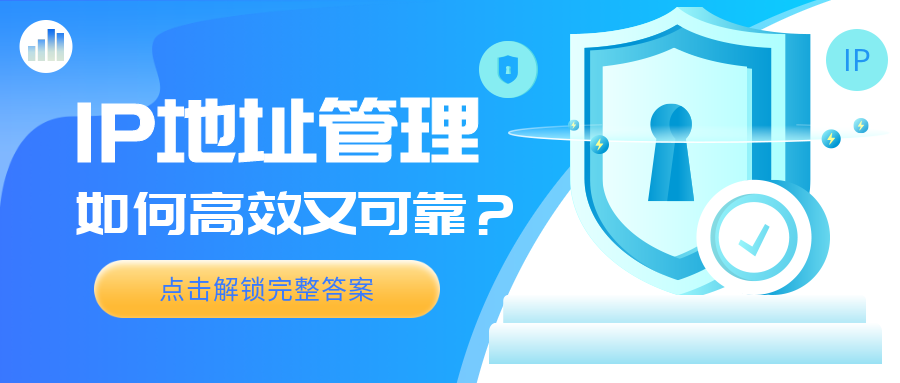 如何讓IP地址管理更加高效可靠？點(diǎn)擊解鎖完整答案